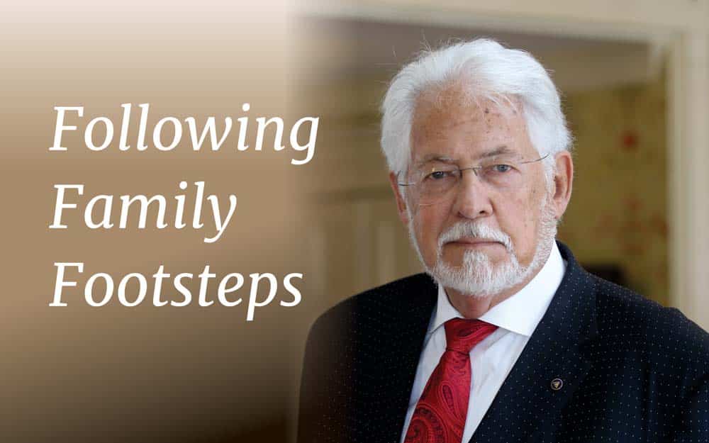 Following Family Footsteps | James A. Lowe II