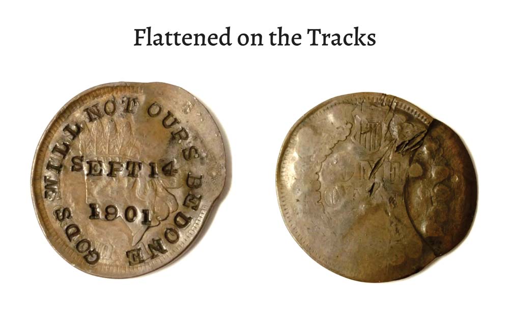 President McKinley Funeral Train Souvenir Coins