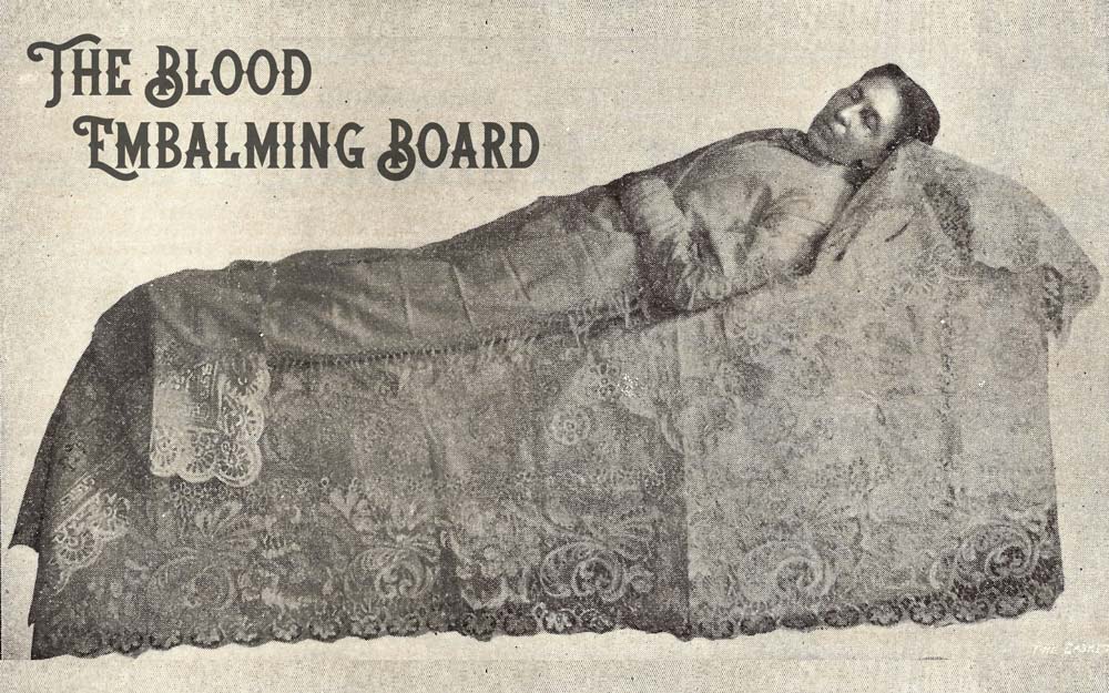 The Blood Embalming Board