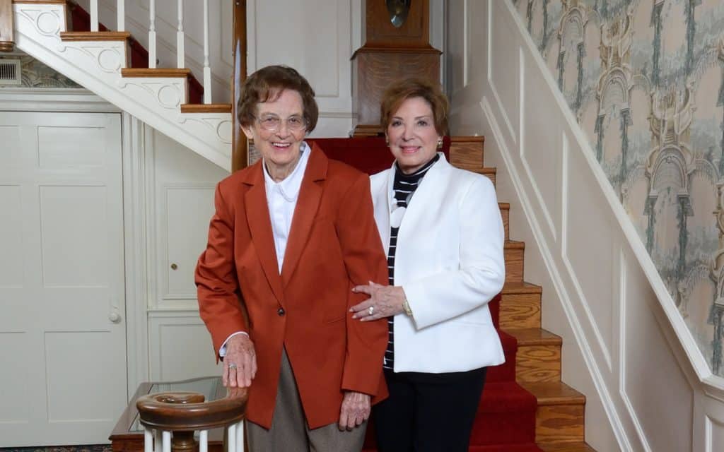 Mary Cantwell and Evelyn Stevens Grindstaff, Vice President