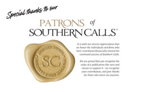 Special thanks to our Patrons of Southern Calls